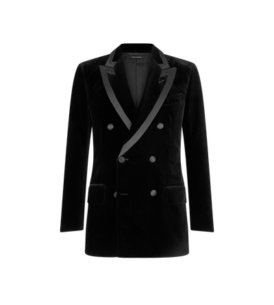 COMPACT LIGHT VELVET ATTICUS COCKTAIL JACKET image number 0