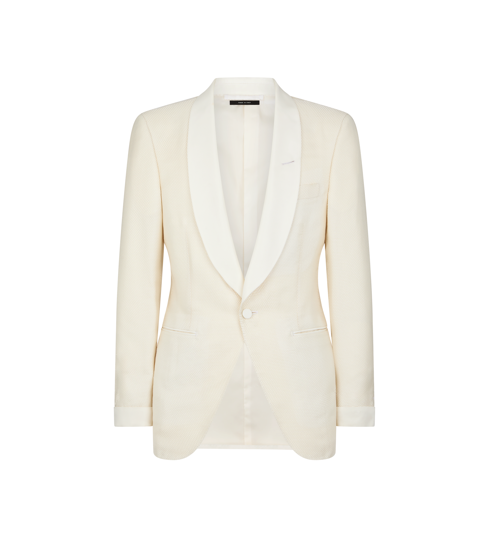 SILK VISCOSE JACQUARD EVENING JACKET