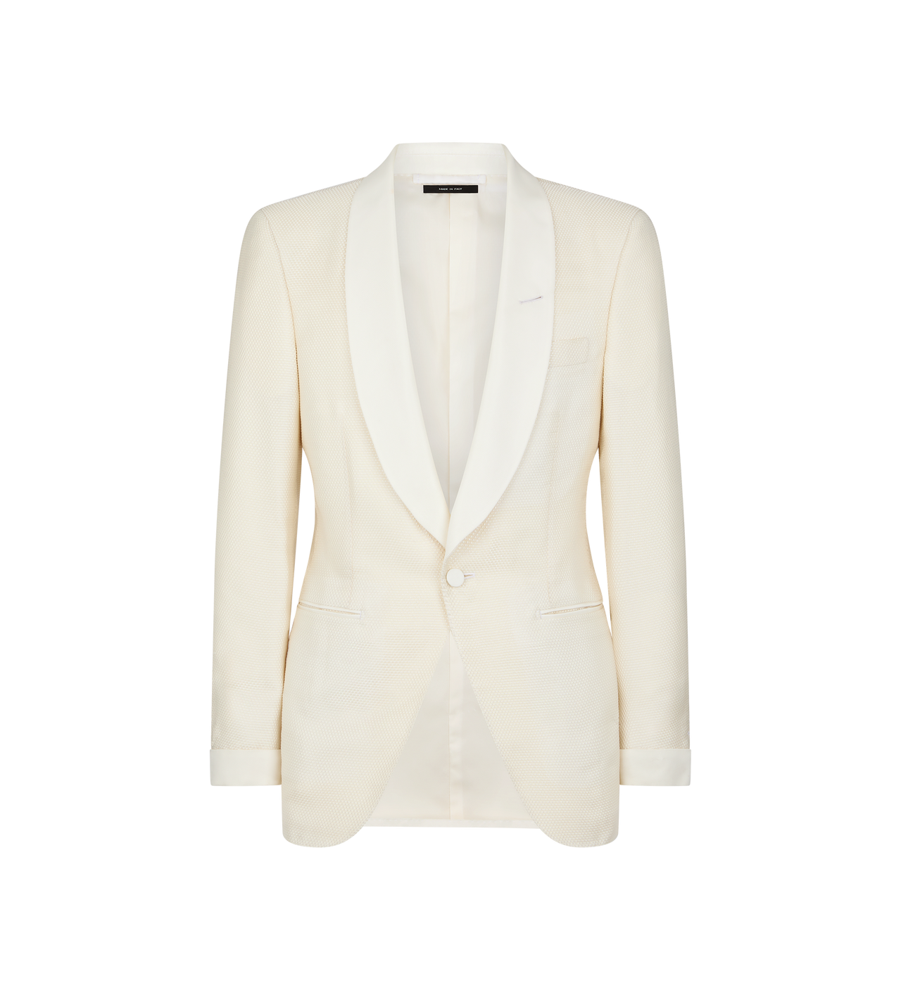 SILK VISCOSE JACQUARD EVENING JACKET image number 0