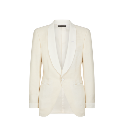 SILK VISCOSE JACQUARD EVENING JACKET image number 0