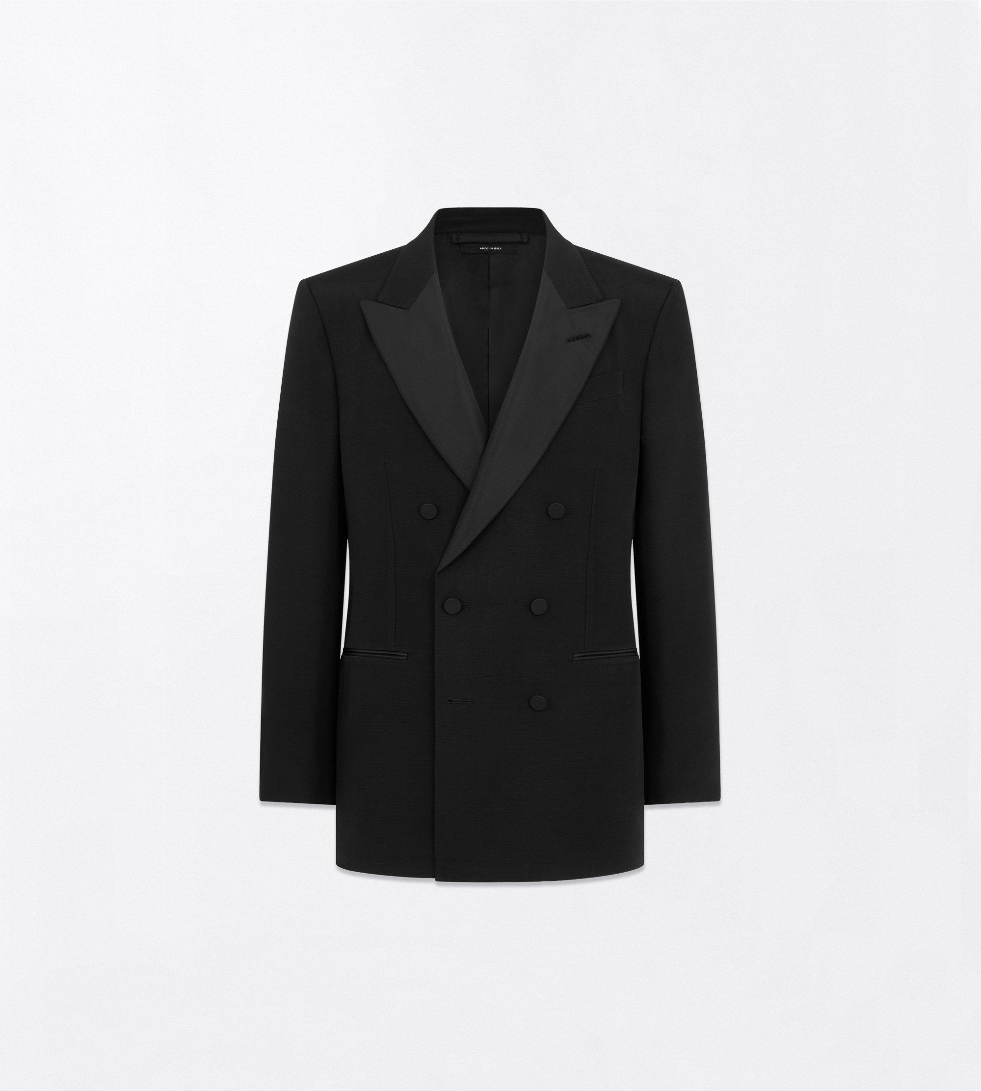 SILK WOOL FLUID EVENING JACKET