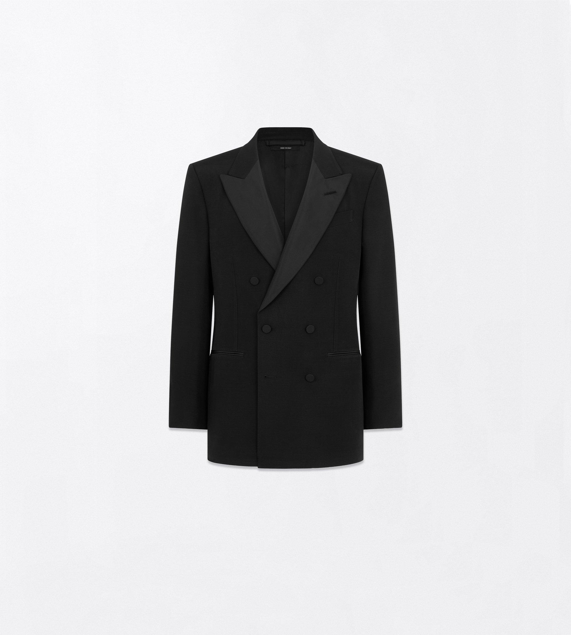 SILK WOOL FLUID EVENING JACKET