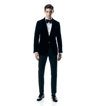TOM FORD VELVET OC FLUID VELVET SHELTON COCKTAIL JACKET&nbsp;