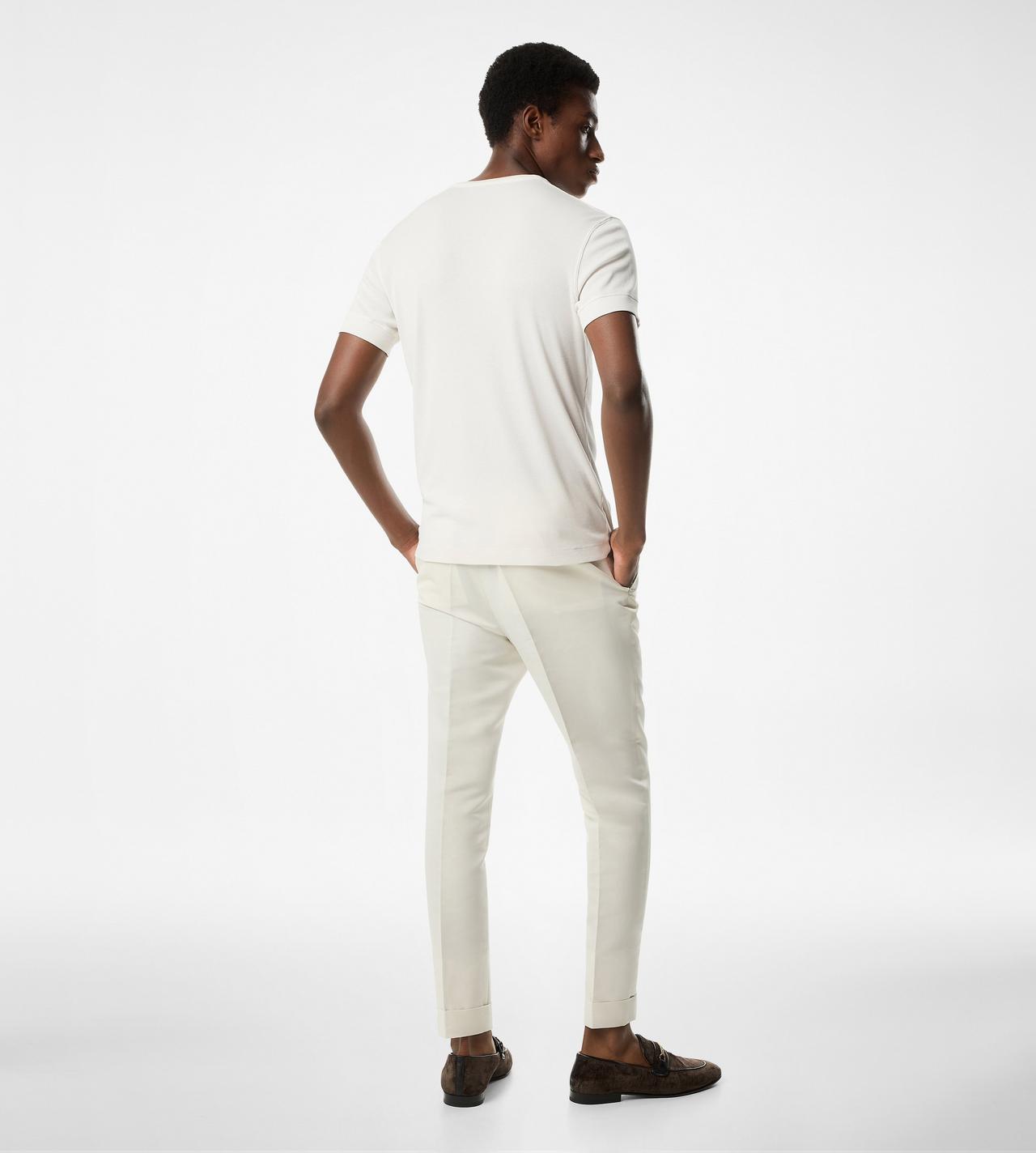 LYOCELL COTTON RIB HENLEY image number 2