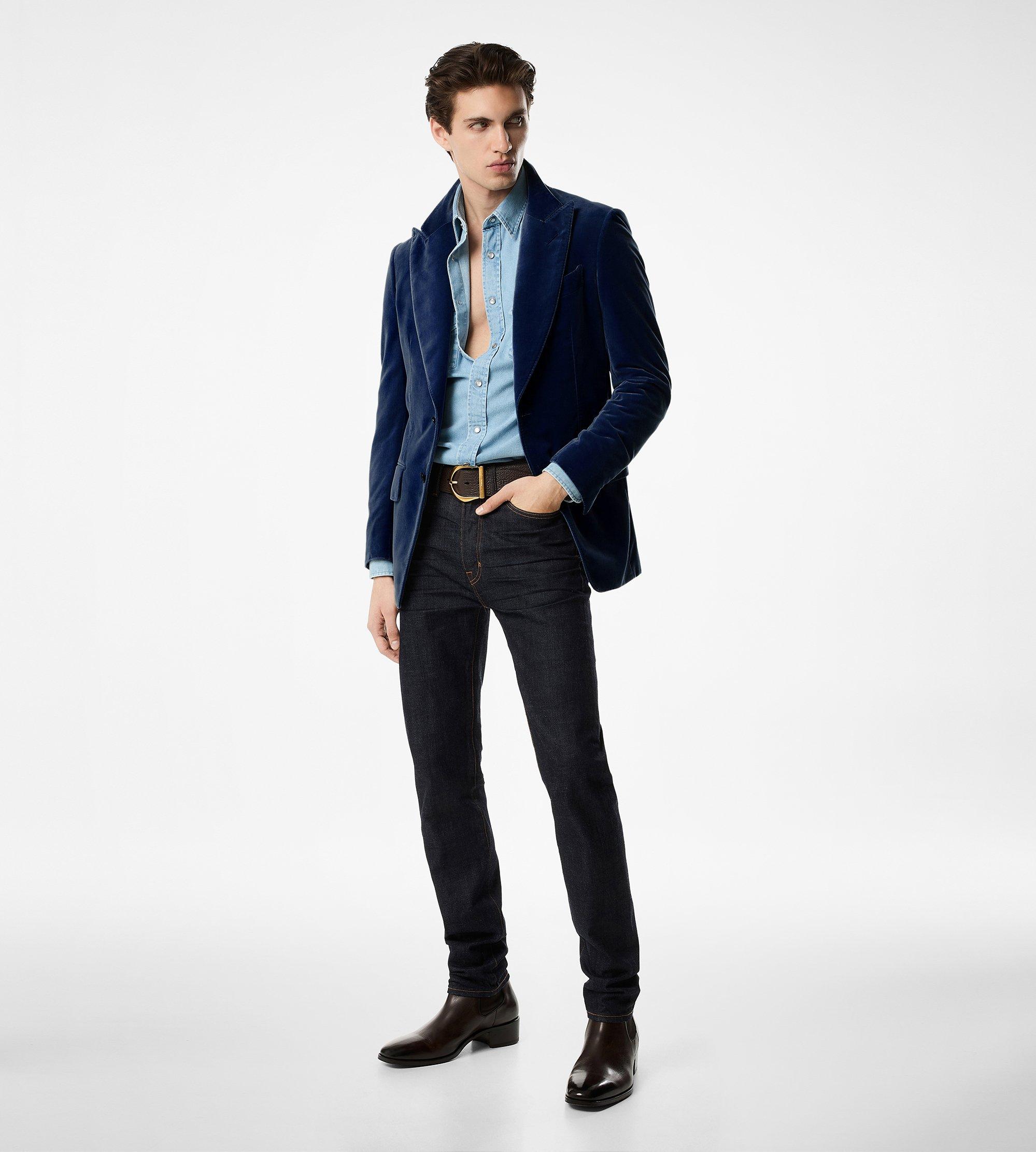 LIGHT VELVET ATTICUS JACKET
