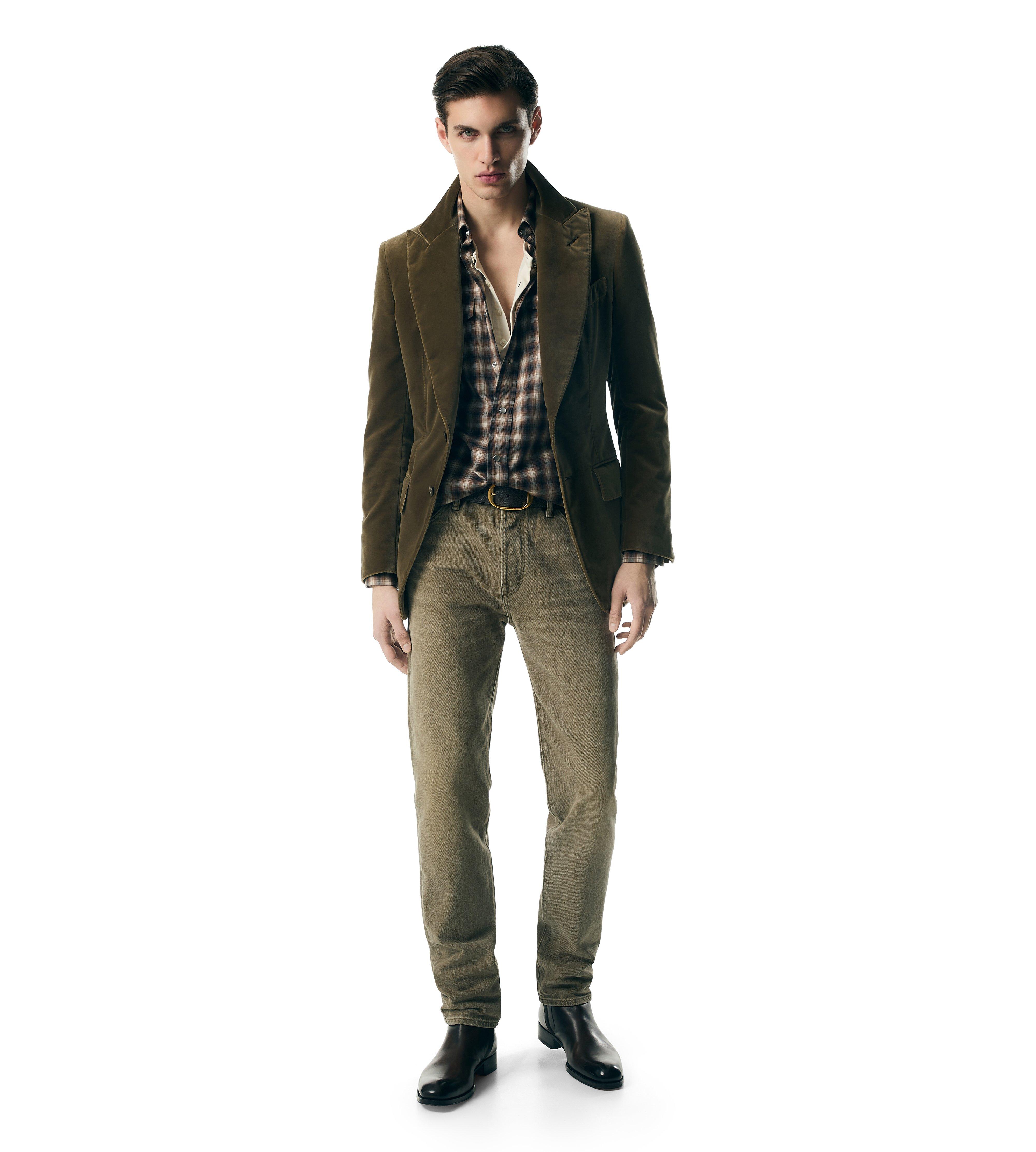 LIGHT VELVET ATTICUS JACKET