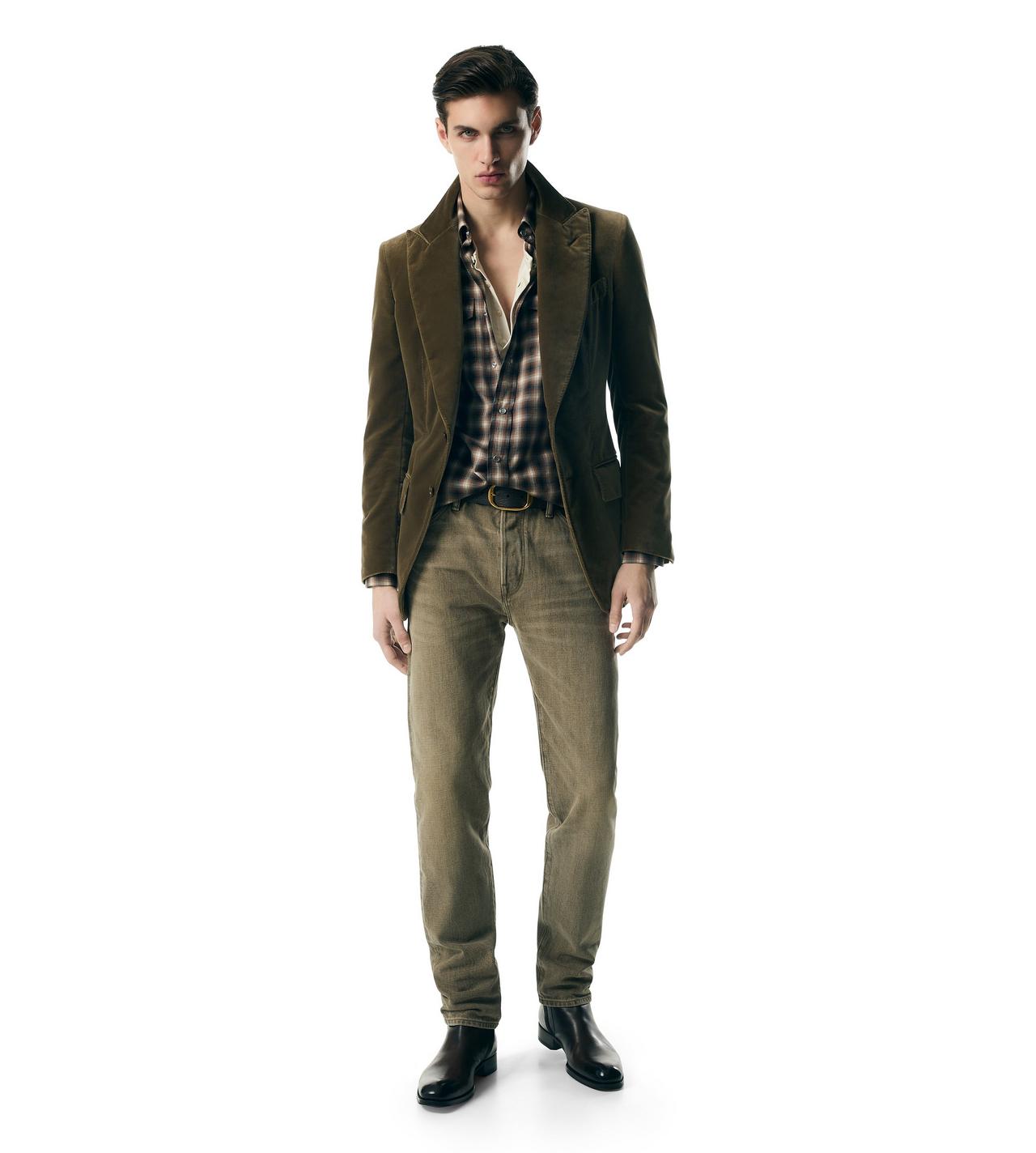 LIGHT VELVET ATTICUS JACKET image number 1