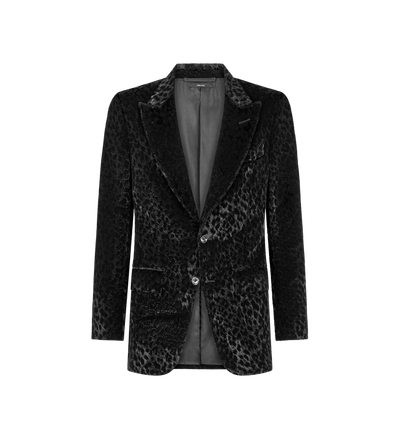 VELVET LEOPARD ATTICUS JACKET image number 0