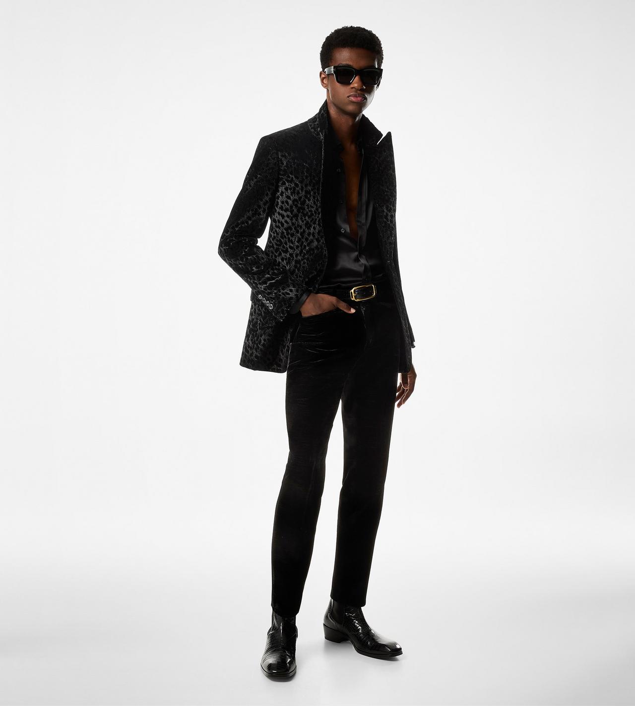 VELVET LEOPARD ATTICUS JACKET image number 1