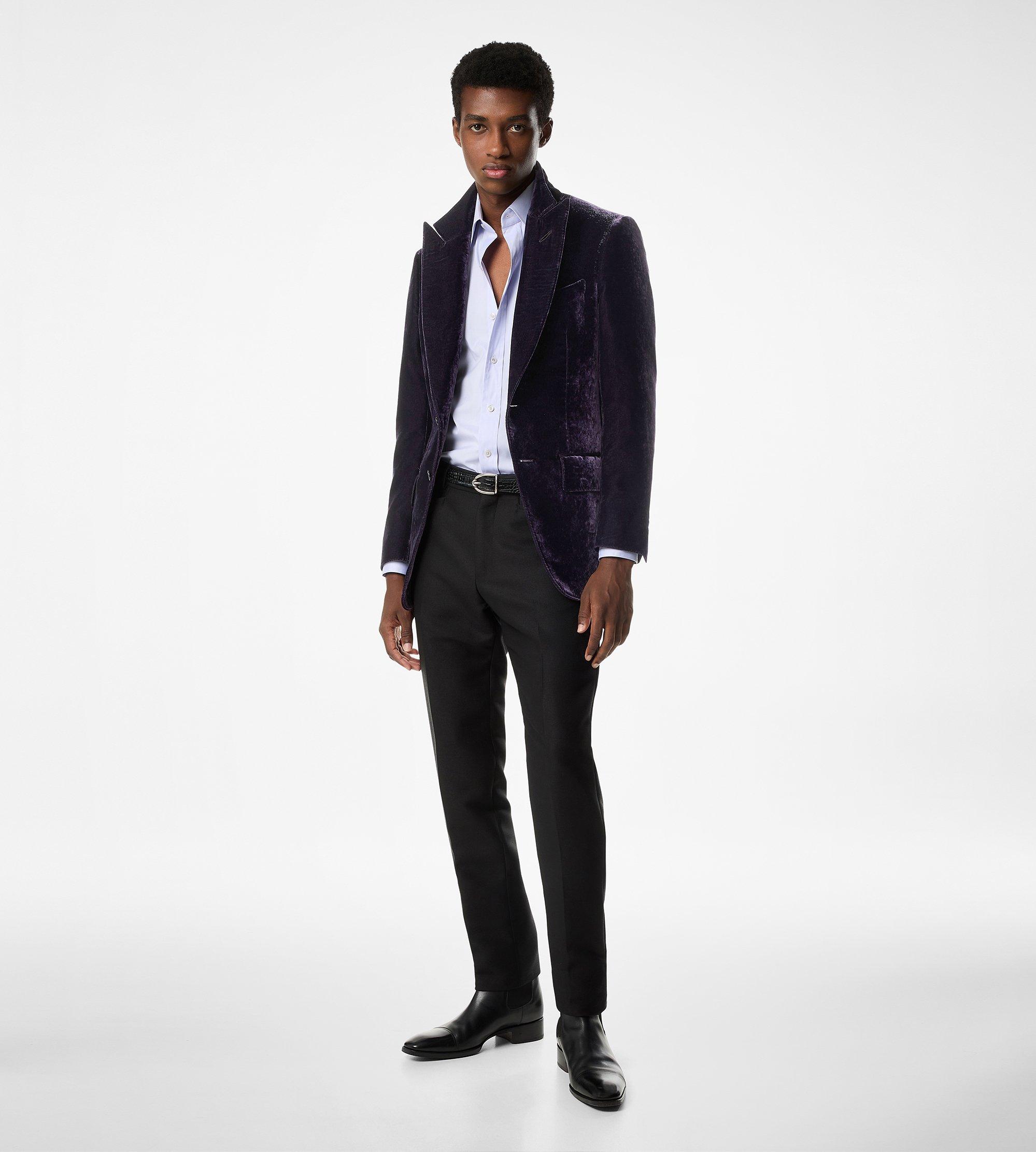 TOM FORD Slim-Fit Cotton-Velvet Blazer for Men