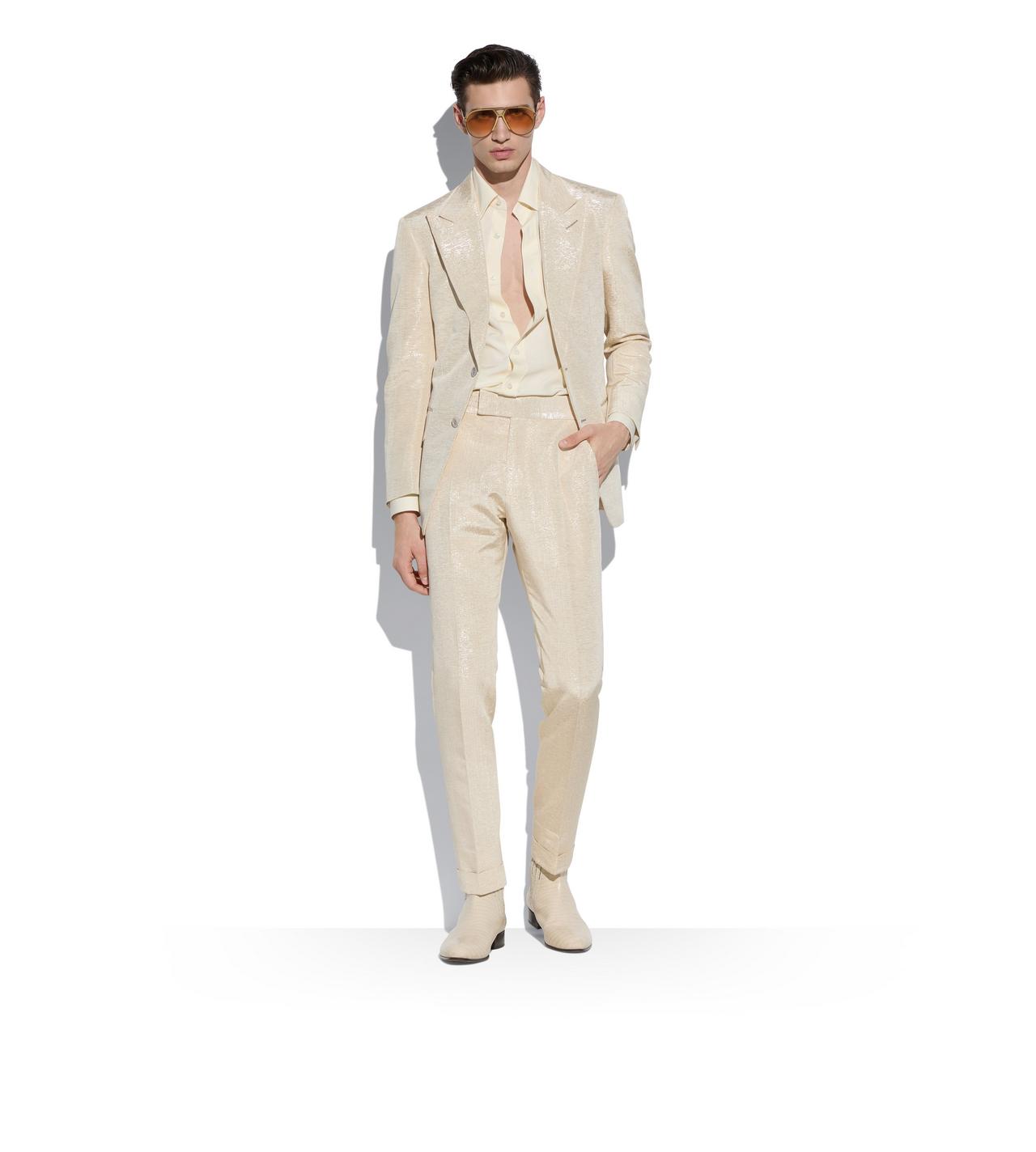 極美品 TOM FORD Atticus モヘヤシルク スーツ セットアップ Tom Ford Atticus wool suit TOM FORD