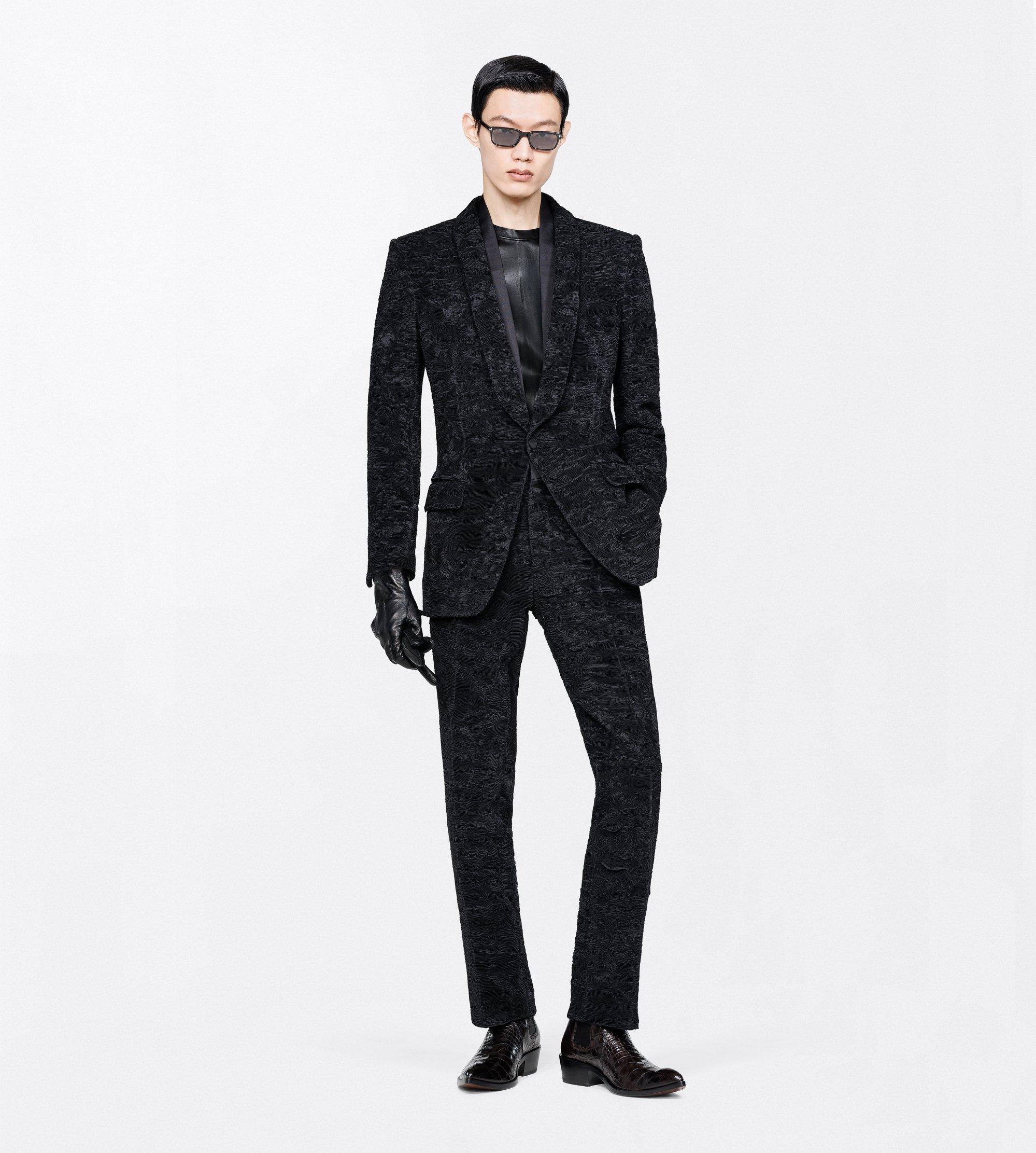 SILK ASTRACAN PLISS&Eacute; COLBERT JACKET