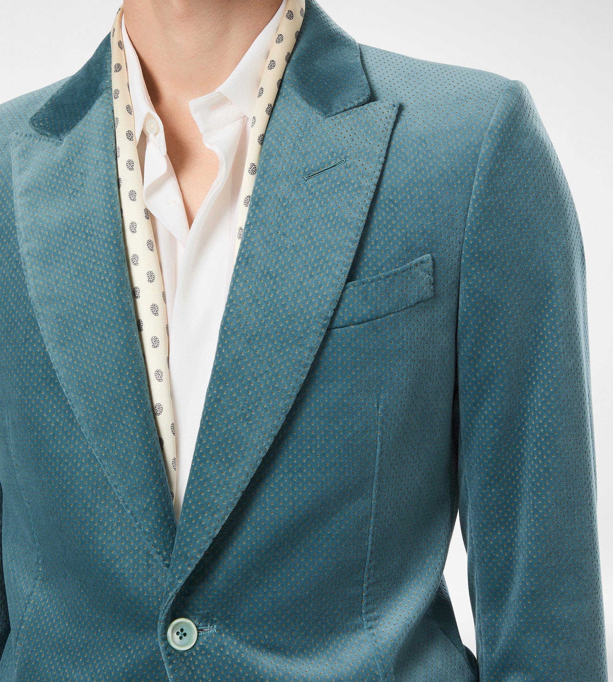 VELVET MICRO POLKA DOT JACKET | TOM FORD Fashion
