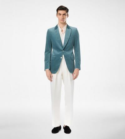 VELVET MICRO POLKA DOT JACKET image number 2