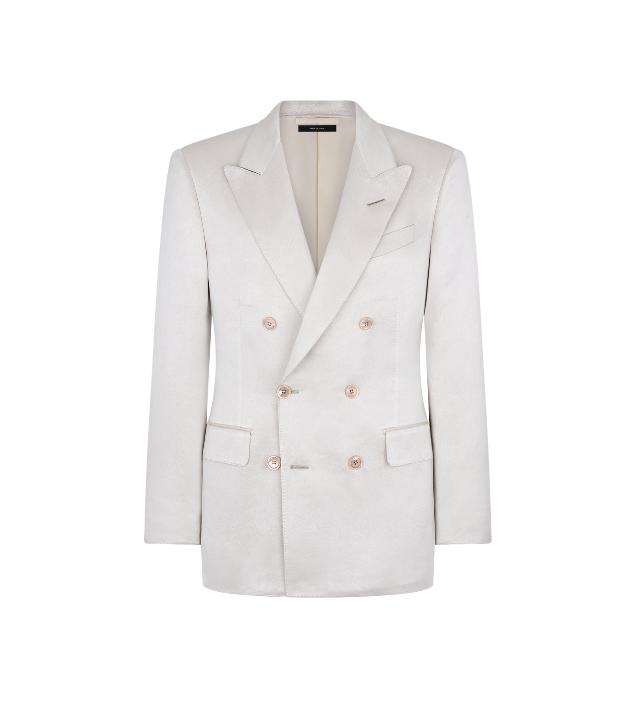 TEXTURED PEACHED SATIN JACKET image number 0