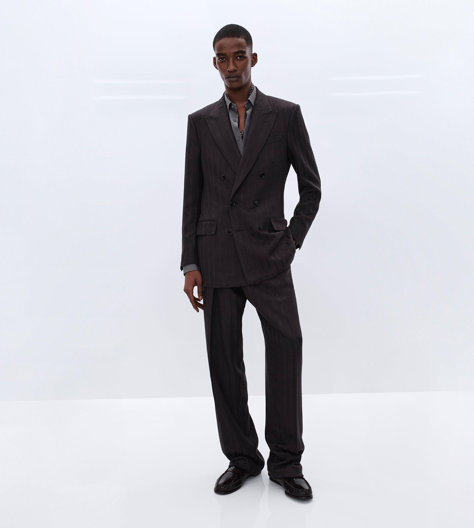 JACQUARD STRIPE JACKET