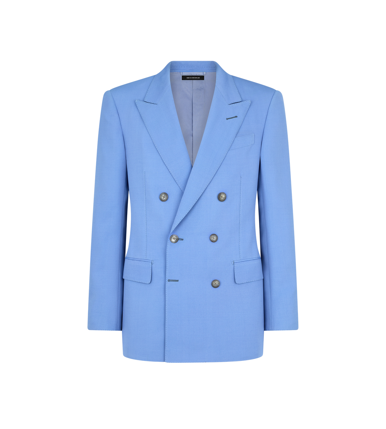 TOM FORD VISCOSE WOOL BLEND PERVINCA JACKE AUS WOLL-VISKOSE-DOPPELFAILLE