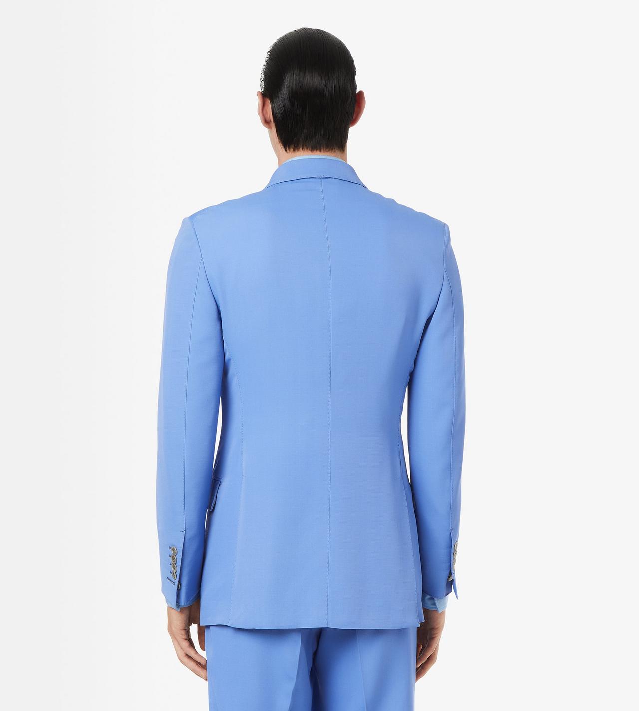 TOM FORD VISCOSE WOOL BLEND PERVINCA JACKE AUS WOLL-VISKOSE-DOPPELFAILLE