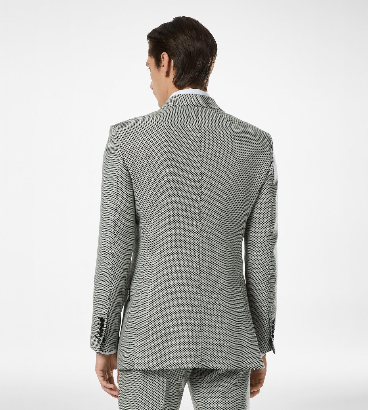 TOM FORD  OC JACKE MIT NEGATIVE-BIRDSEYE-STRUKTUR
