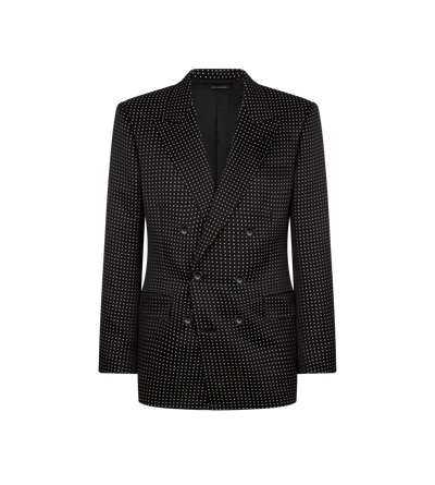 DUCHESSE POLKA DOT JACQUARD JACKET image number 0