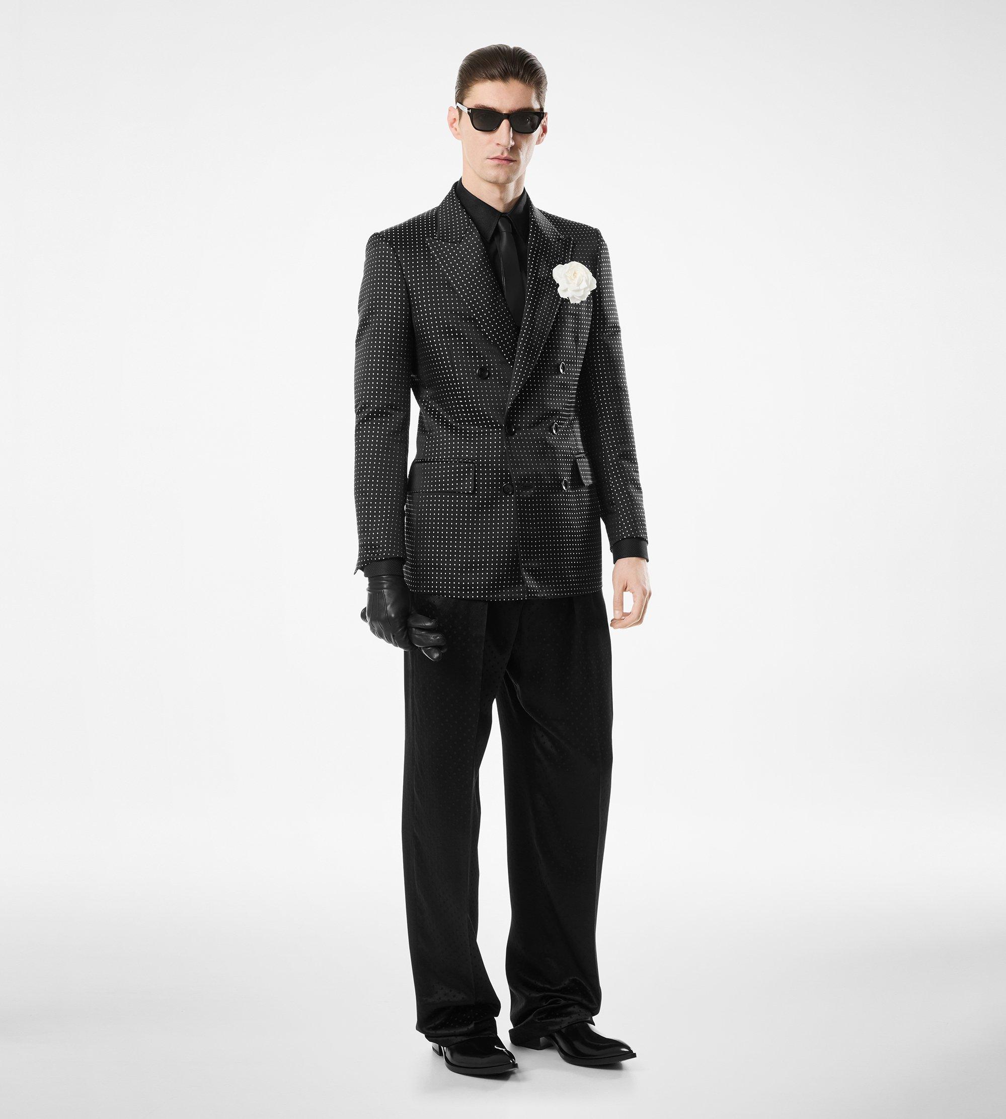 DUCHESSE POLKA DOT JACQUARD JACKET | TOM FORD Fashion