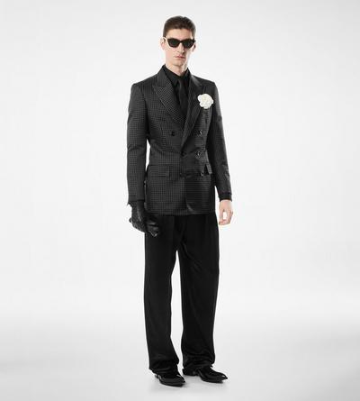 DUCHESSE POLKA DOT JACQUARD JACKET image number 4