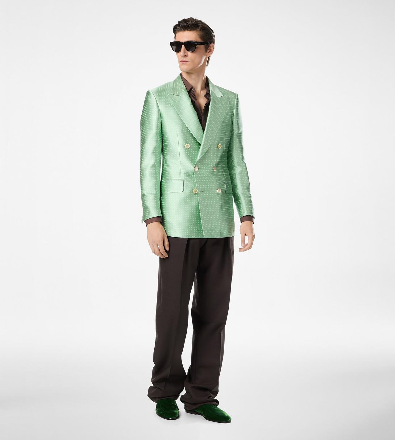 DUCHESSE POLKA DOT JAQUARD JACKET image number 2