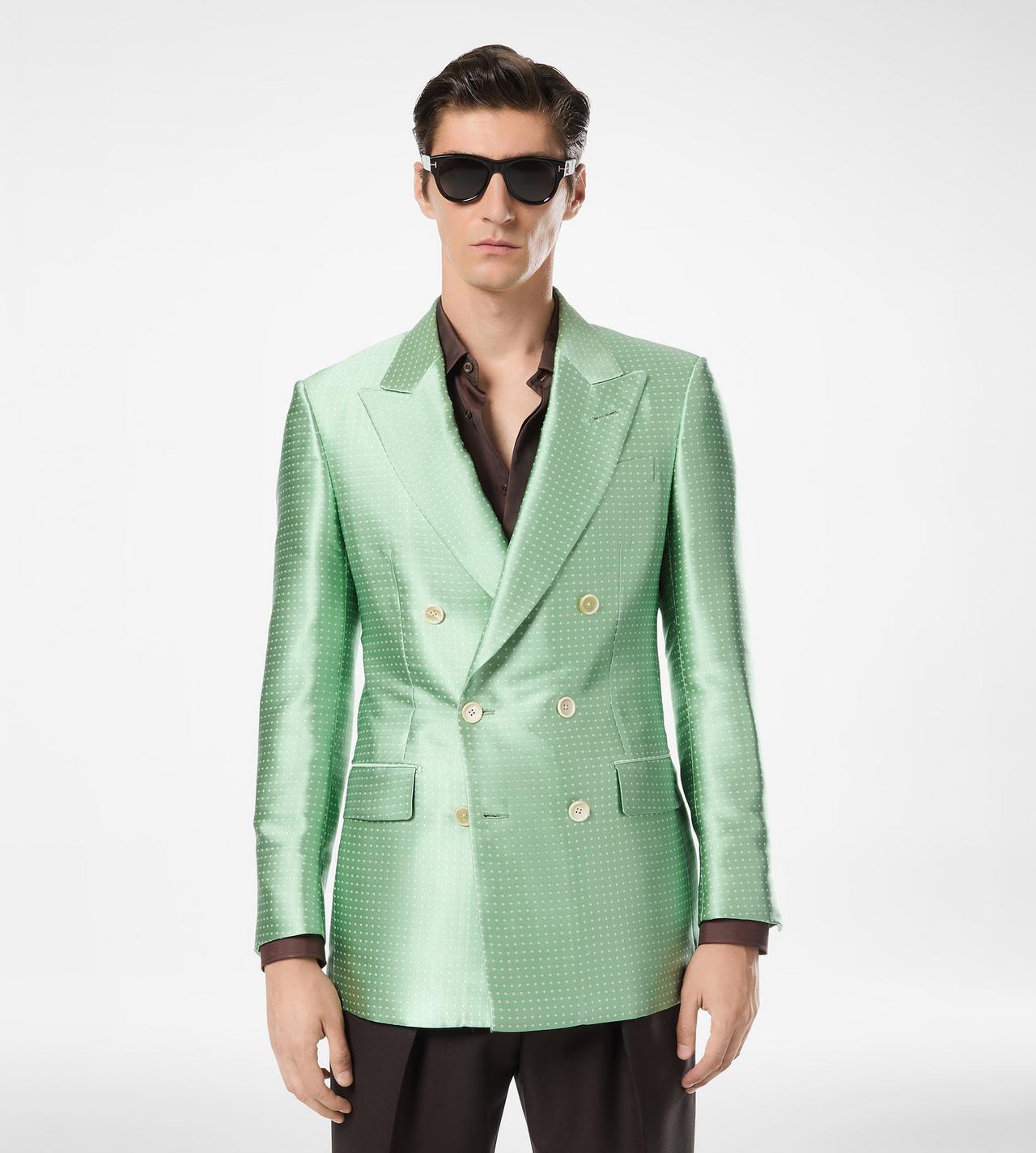 DUCHESSE POLKA DOT JAQUARD JACKET image number 3