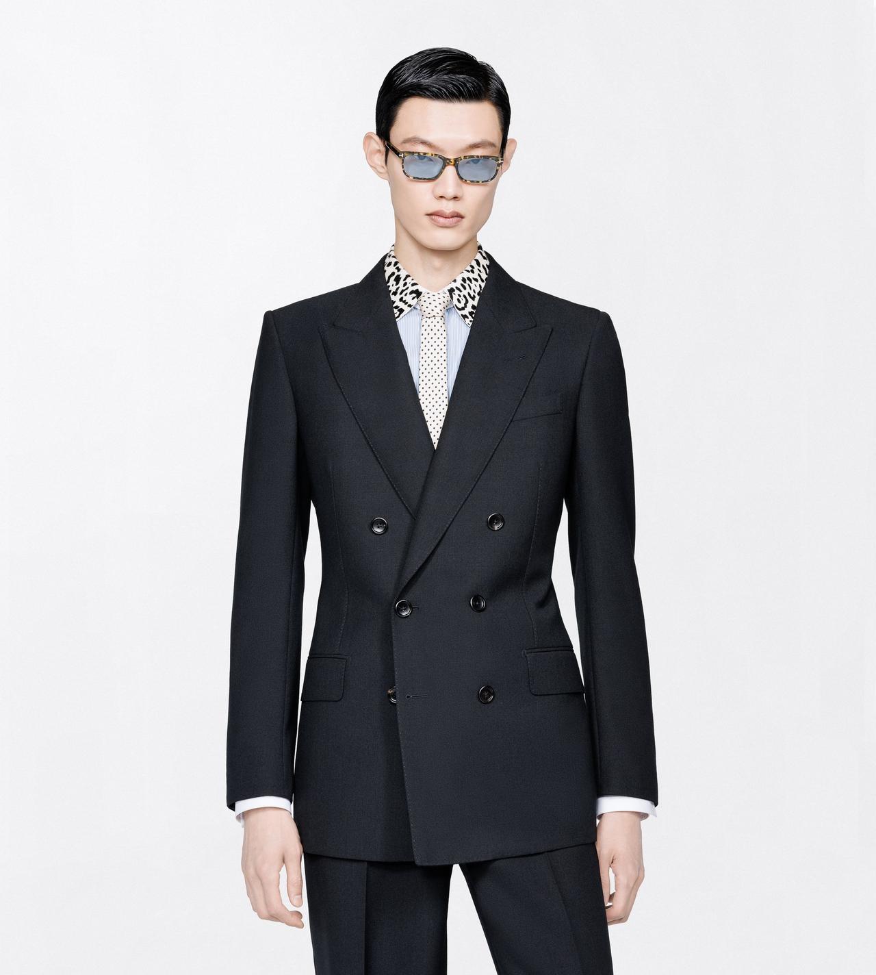 TOM FORD WOOL OC 3 PLY FRESCO COLBERT JACKET