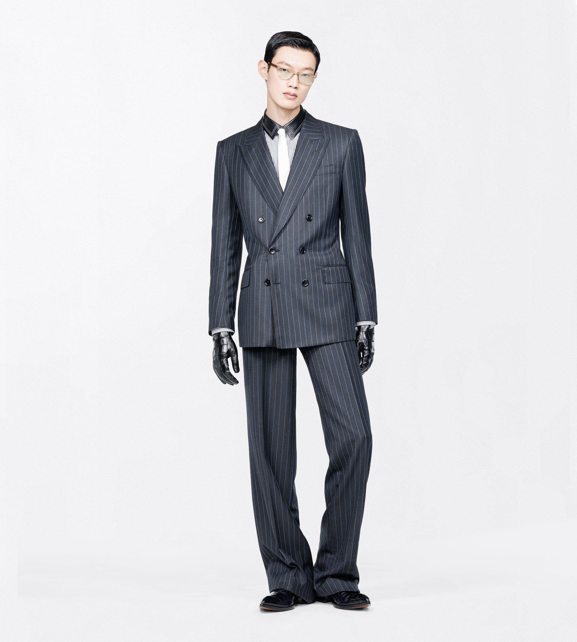 PINPOINT STRIPE COLBERT JACKET