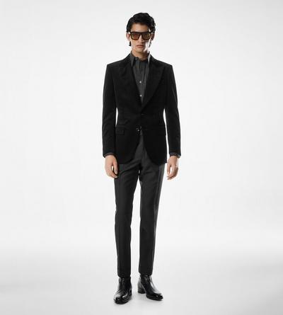 VELVET POLKA DOT DYLLAN JACKET image number 1