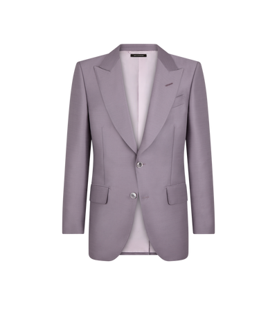 MOHAIR SILK TWILL DYLLAN JACKET image number 0