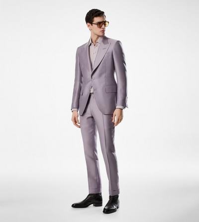 MOHAIR SILK TWILL DYLLAN JACKET image number 1