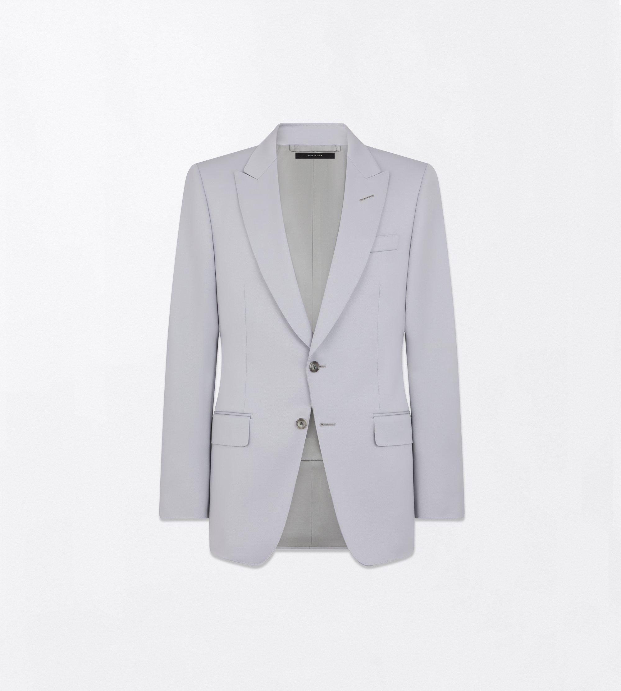 MILITARY WOOL SATIN O'CONNOR JACKET