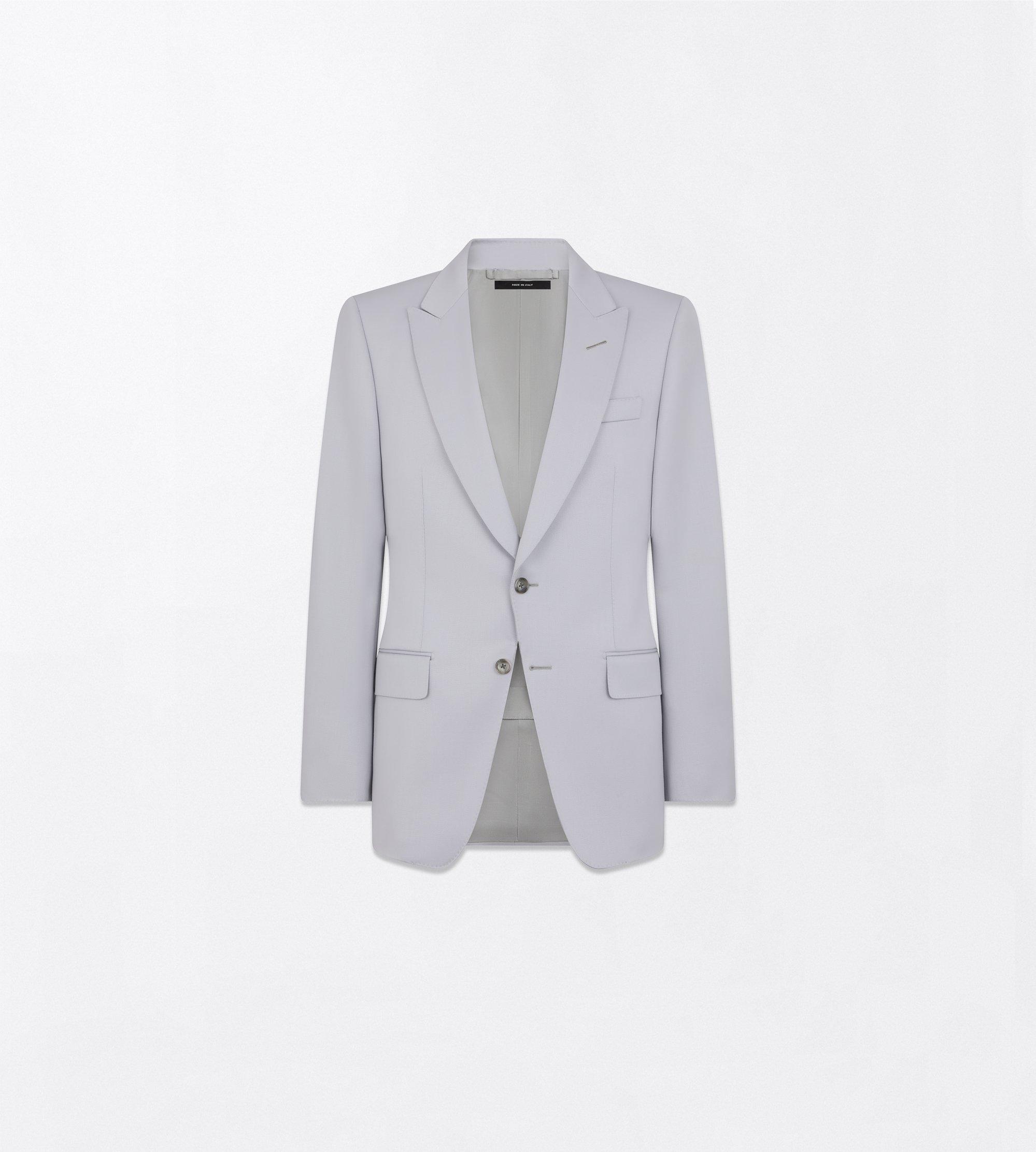 MILITARY WOOL SATIN O'CONNOR JACKET