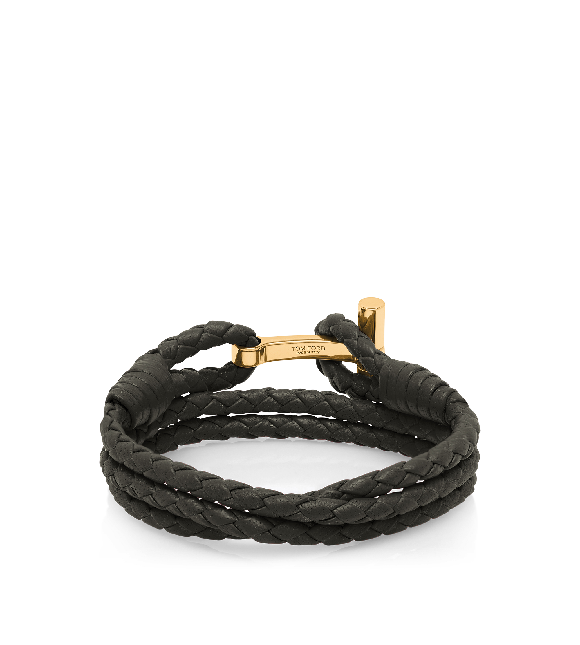 BRACELET T EN CUIR TRESS&Eacute;