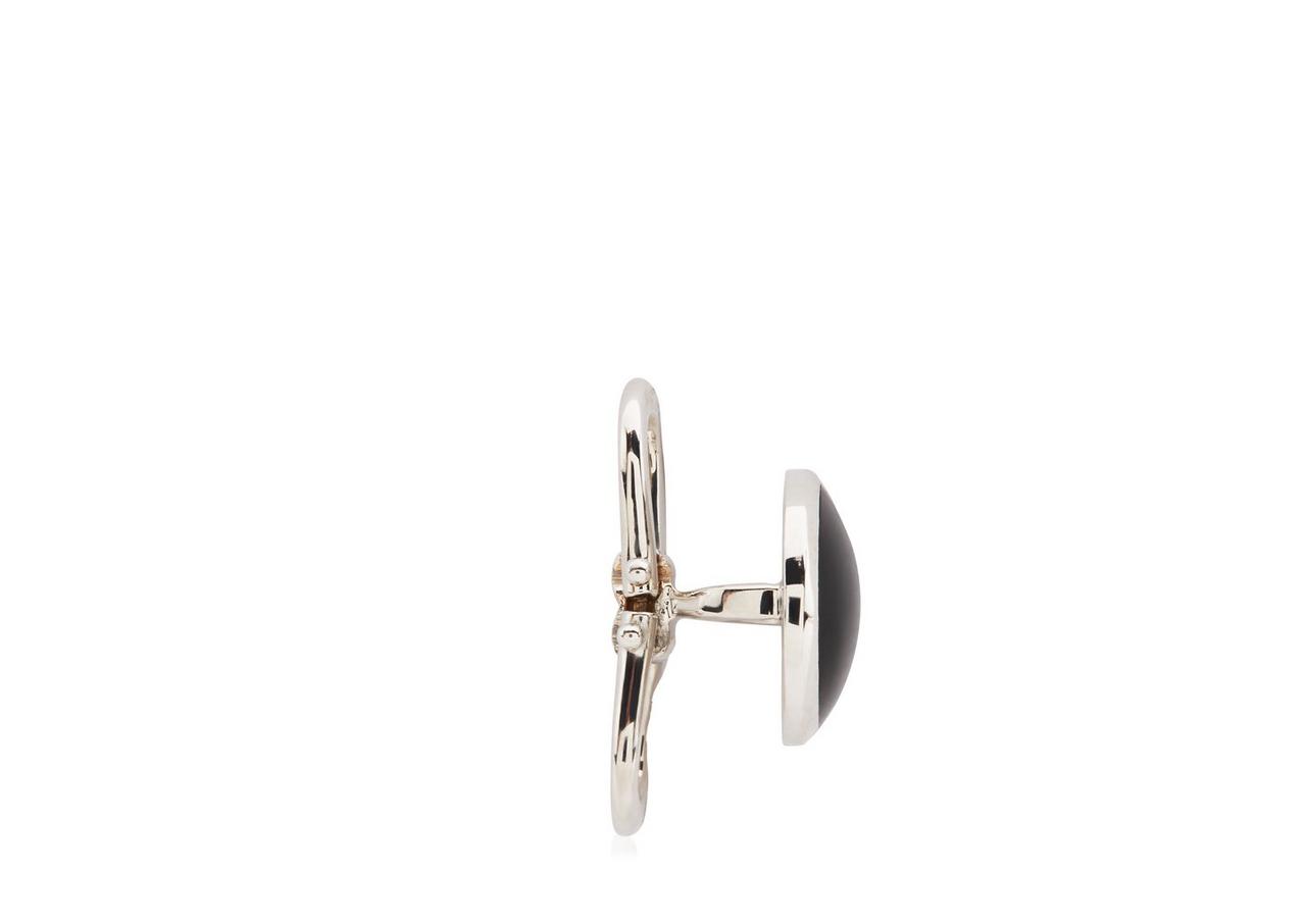 ONYX ROUND SHIRT STUDS | Tom Ford Fashion