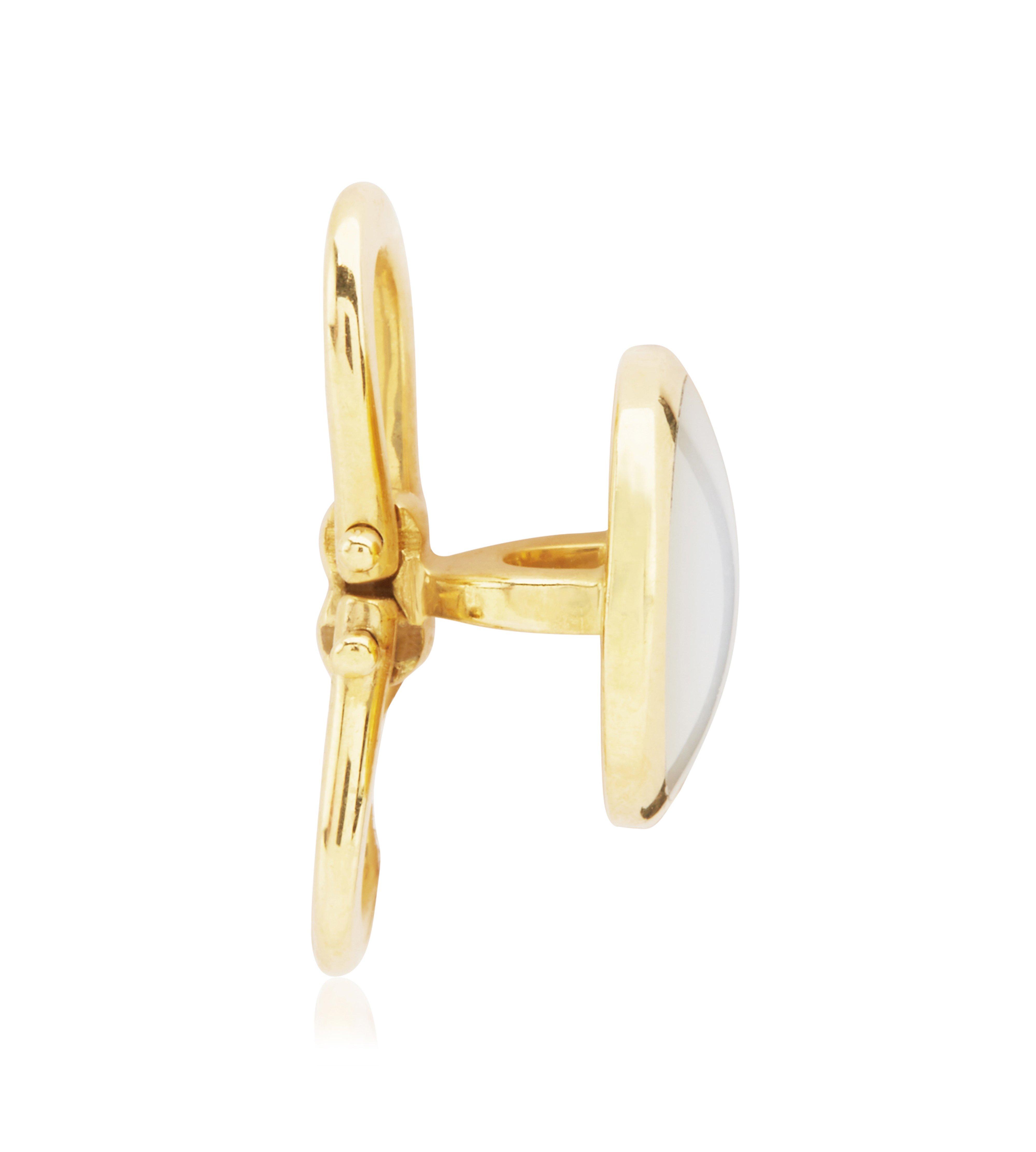 MOTHER OF PEARL ROUND SHIRT STUDS