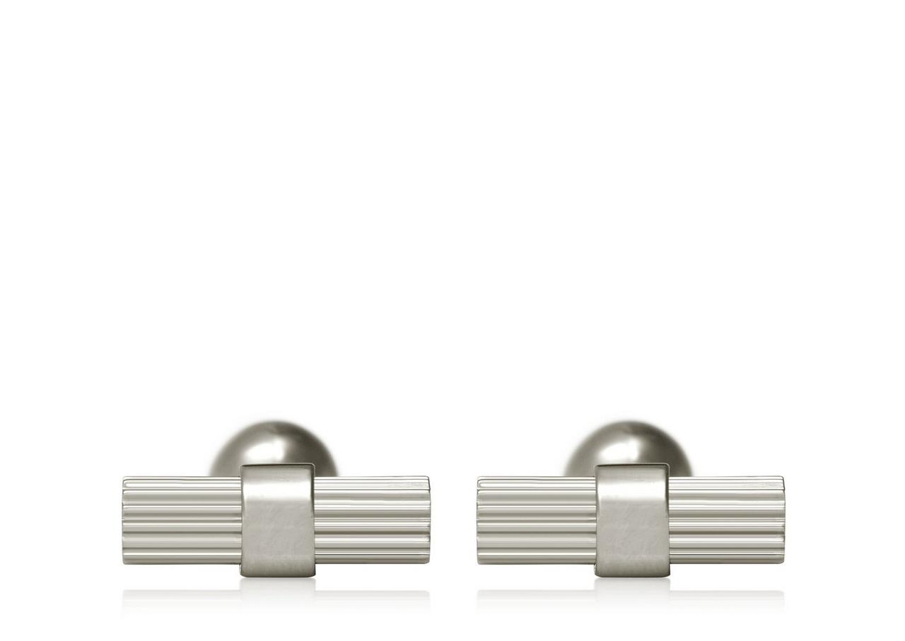 STRIPED T CUFFLINKS image number 0