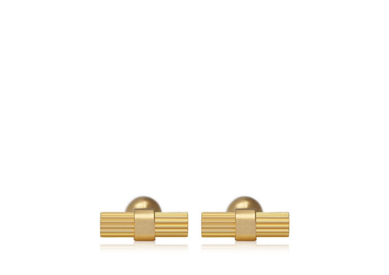 STRIPED T CUFFLINKS image number 0