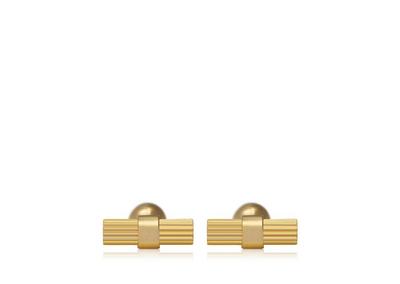 STRIPED T CUFFLINKS image number 0