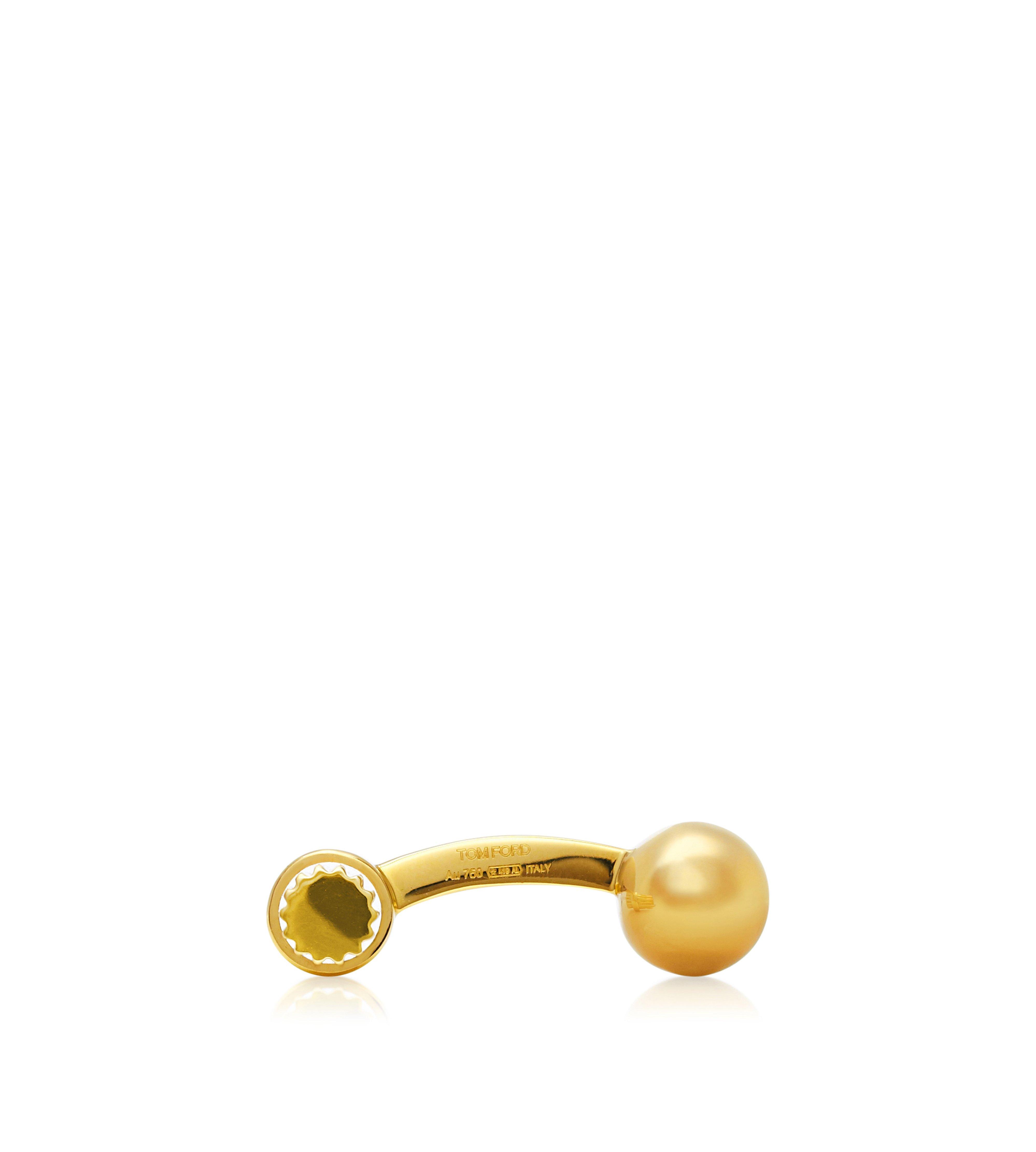 STRIPED T CUFFLINKS