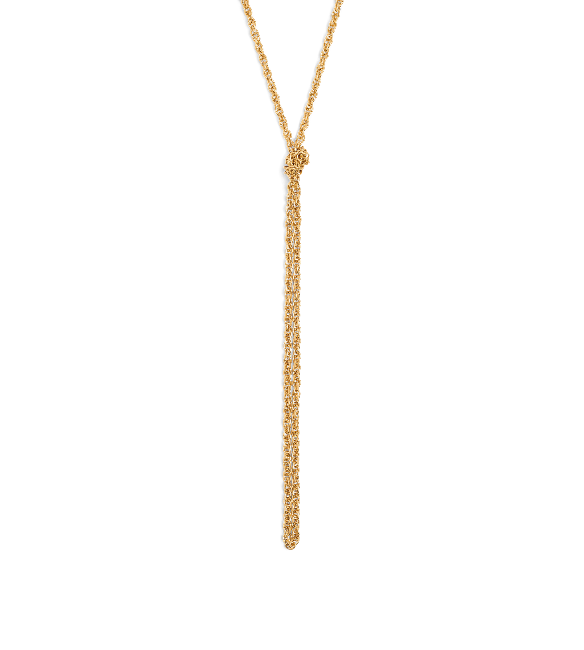 BRASS CHAIN NECKLACE