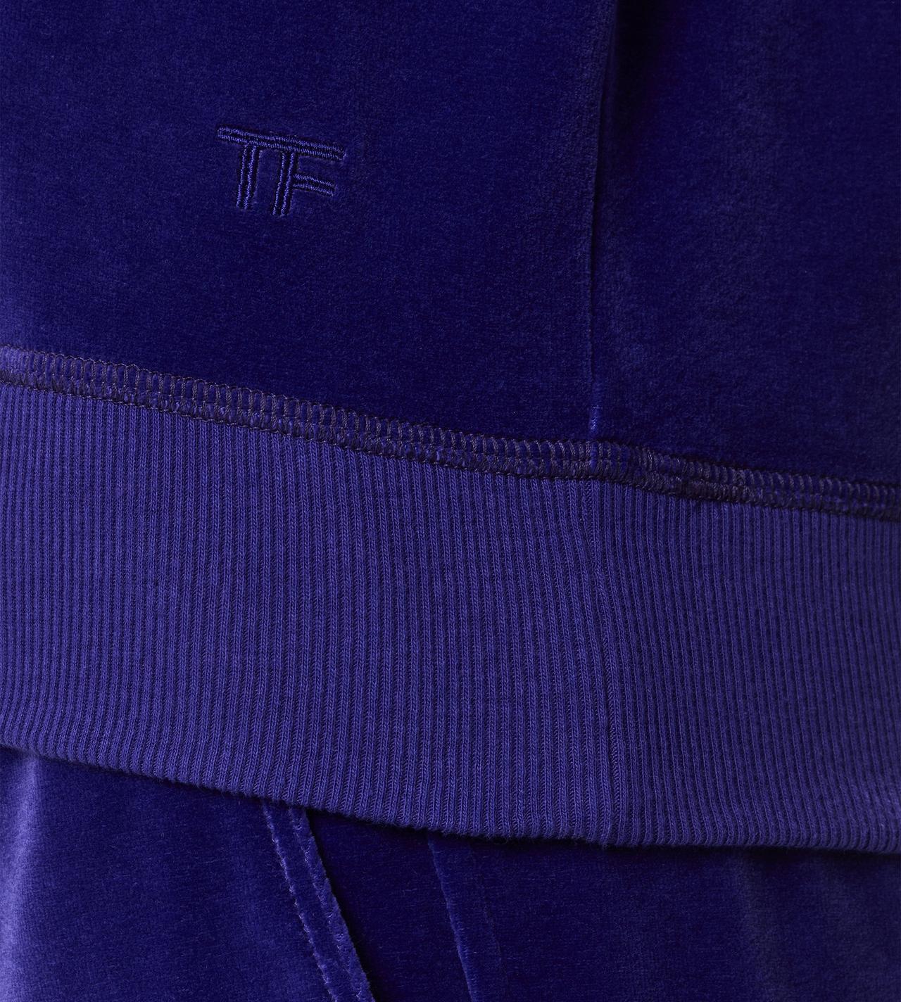 VELOUR HOODIE image number 1