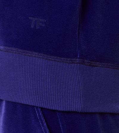 VELOUR HOODIE image number 1