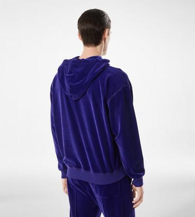 VELOUR HOODIE image number 3