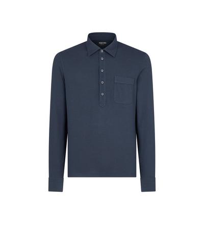 SILK BLEND PIQUET POLO