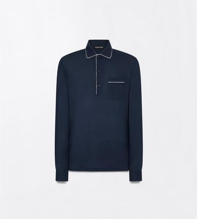 COTTON SILK PIQUET POLO
