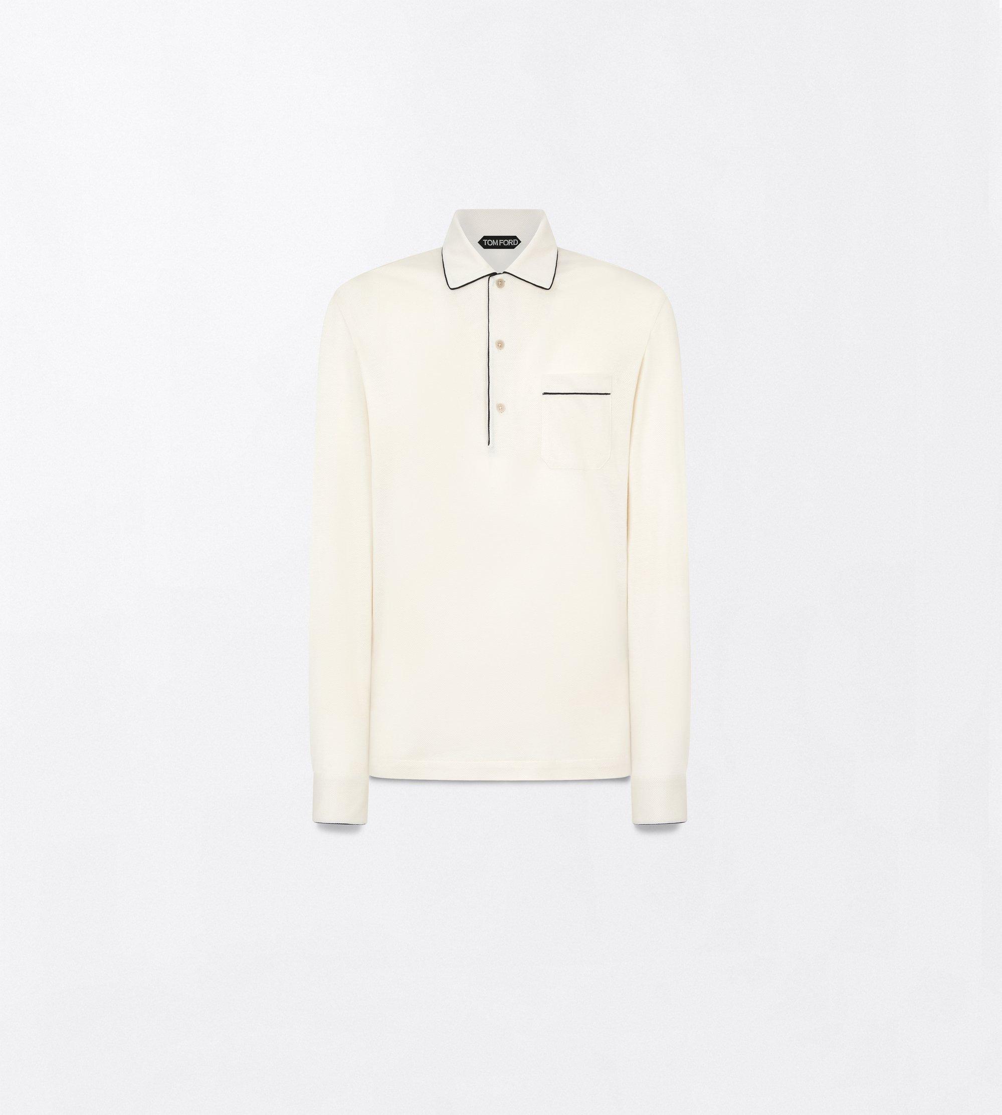 COTTON SILK PIQUET POLO