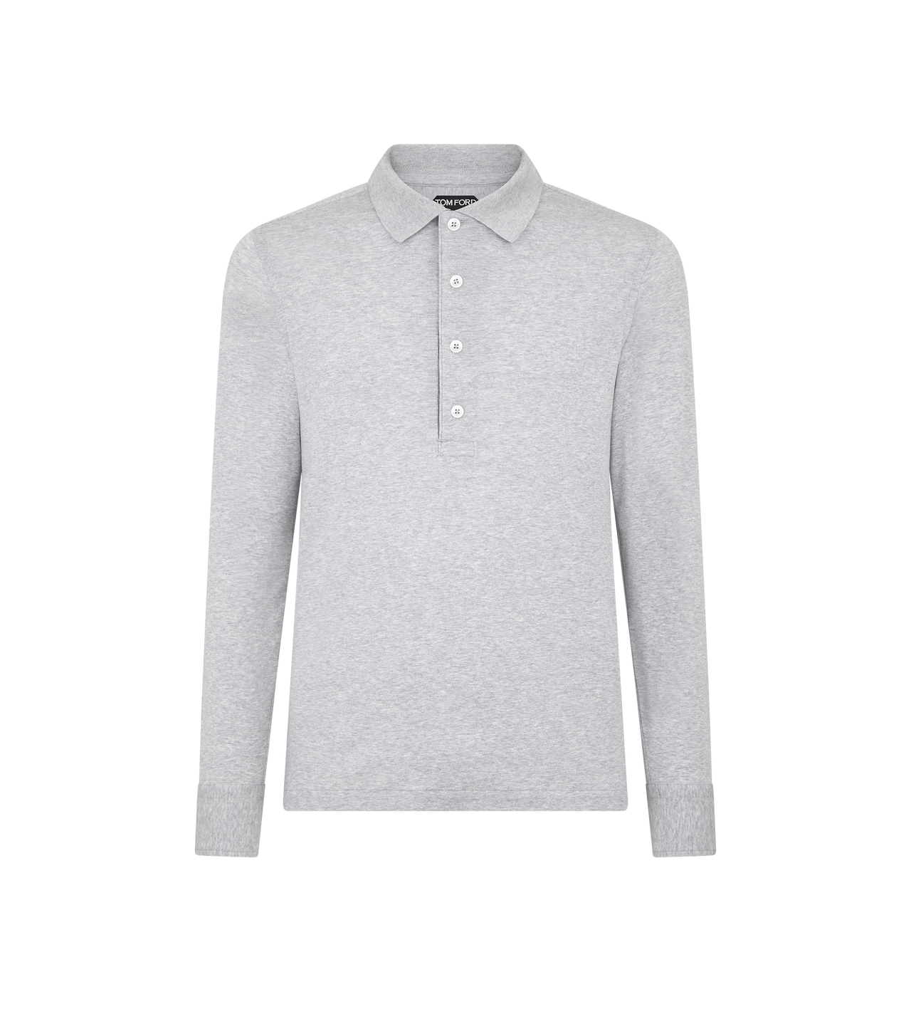 COTTON CASHMERE SILK POLO image number 0